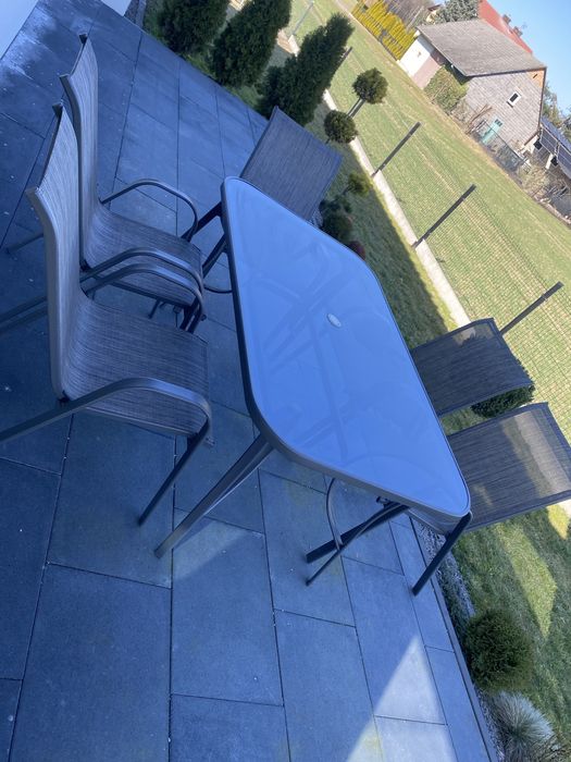 Zestaw ogrodowy stół krzesła