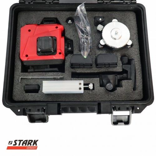 Нівелір лазерний, лазерный уровень STARK LL-16G-4D 16 ліній