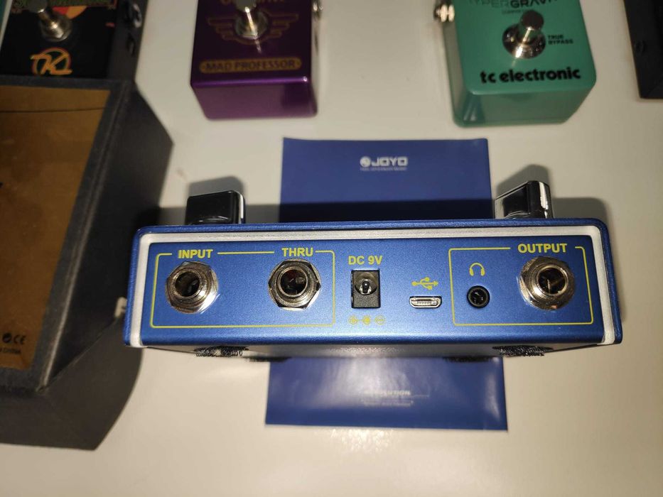 JOYO R-08 CAB BOX - SPEAKER SIMULATOR - NOVO (sem utilização)