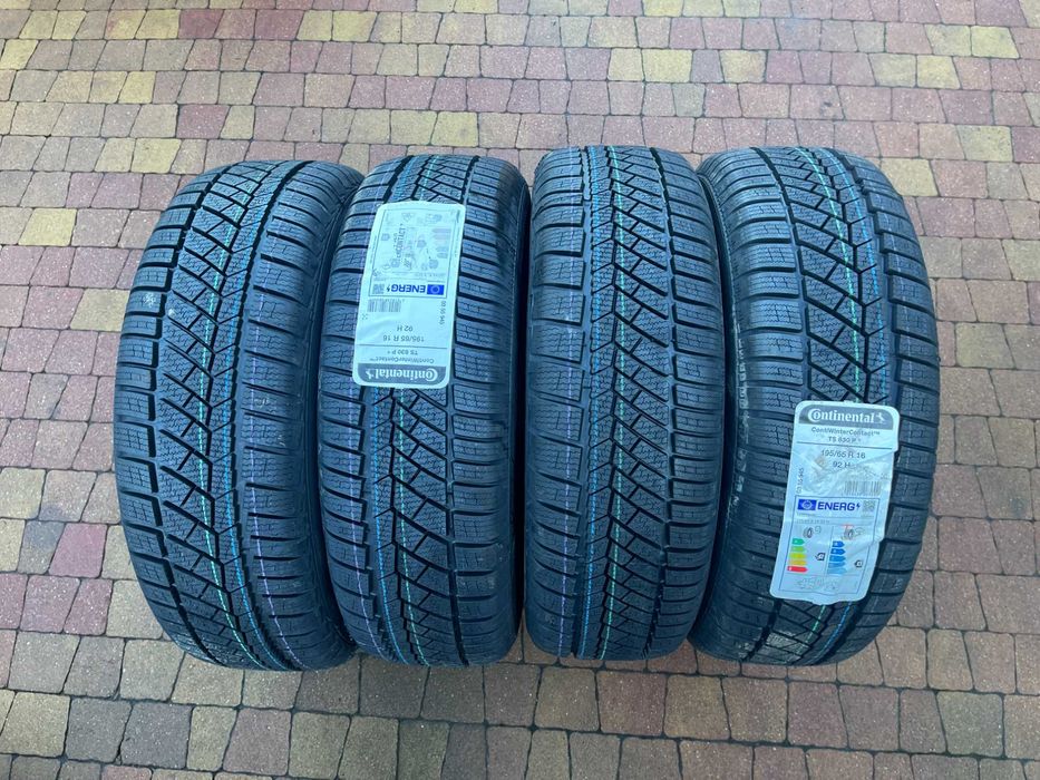 3730. Opony zimowe 195/65/16 Continental nieużywane cena za 4szt 2024r