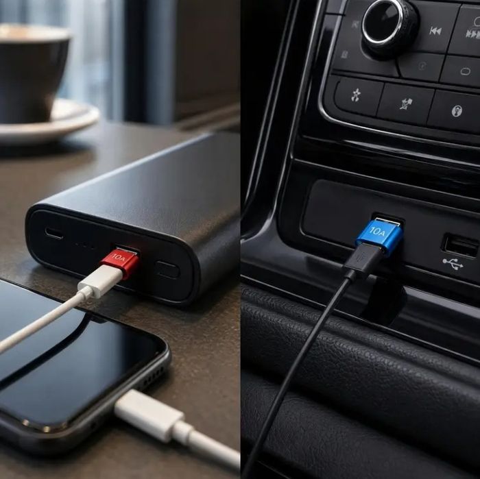 адаптер переходник Tape-с USB 10А 240w