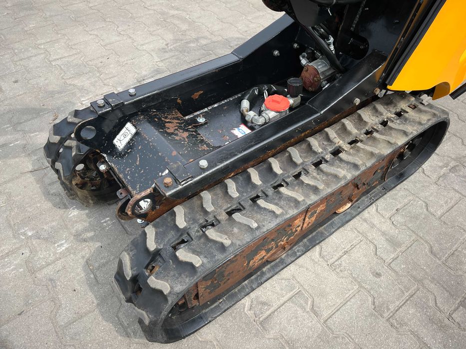 Taczki spalinowe gąsienicowe, wozidło budowlane JCB HTD-5, 2020 rok
