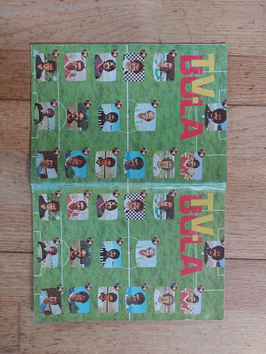 Caderneta de cromos "TV Bola" - Completa