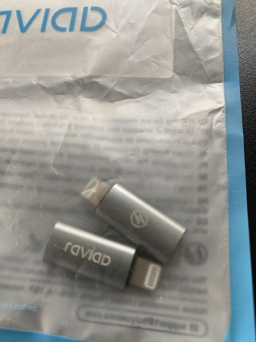 RAVIAD Adapter USB C na Lightning , iphone