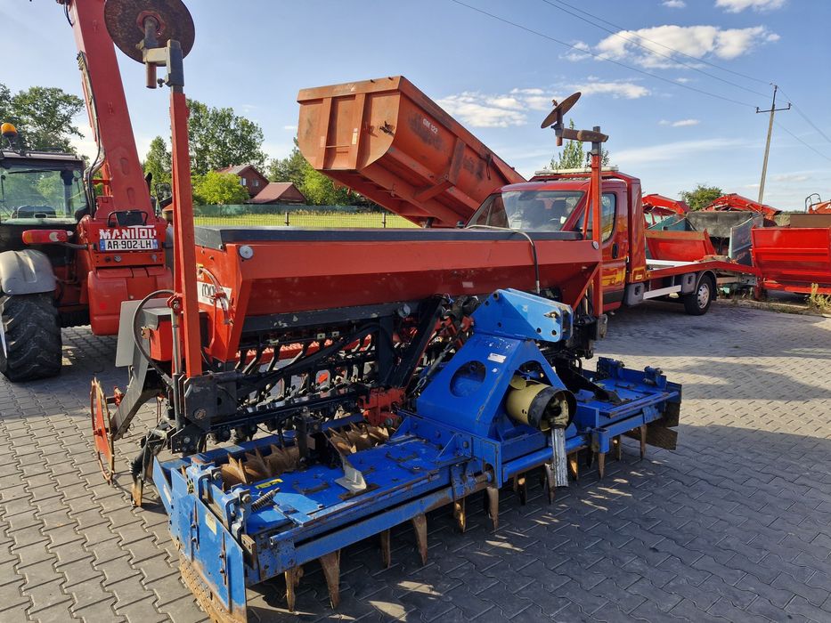 Agregat uprawowo-siewny Rabe Werk+Roger 3m wał packera agregat siewnik