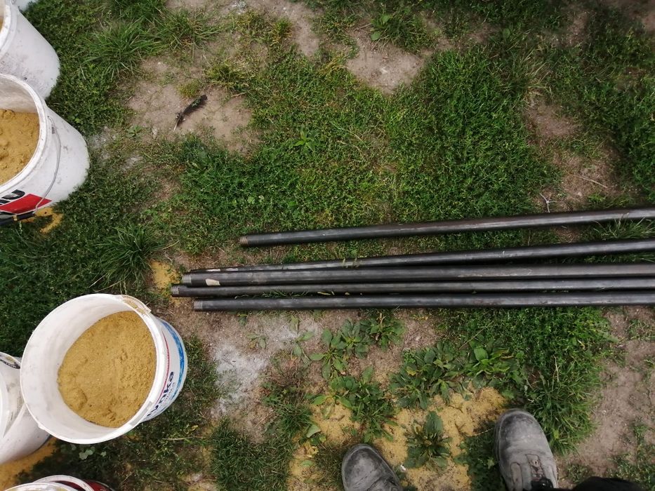 Rura stalowa gwintowana dwustronnie 33/28mm cena za 1 sztuke