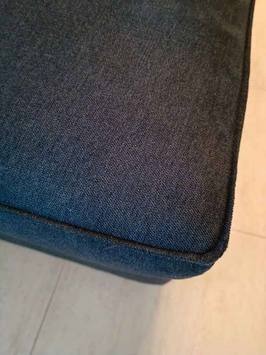 Sofá cinza rato ótimo estado
