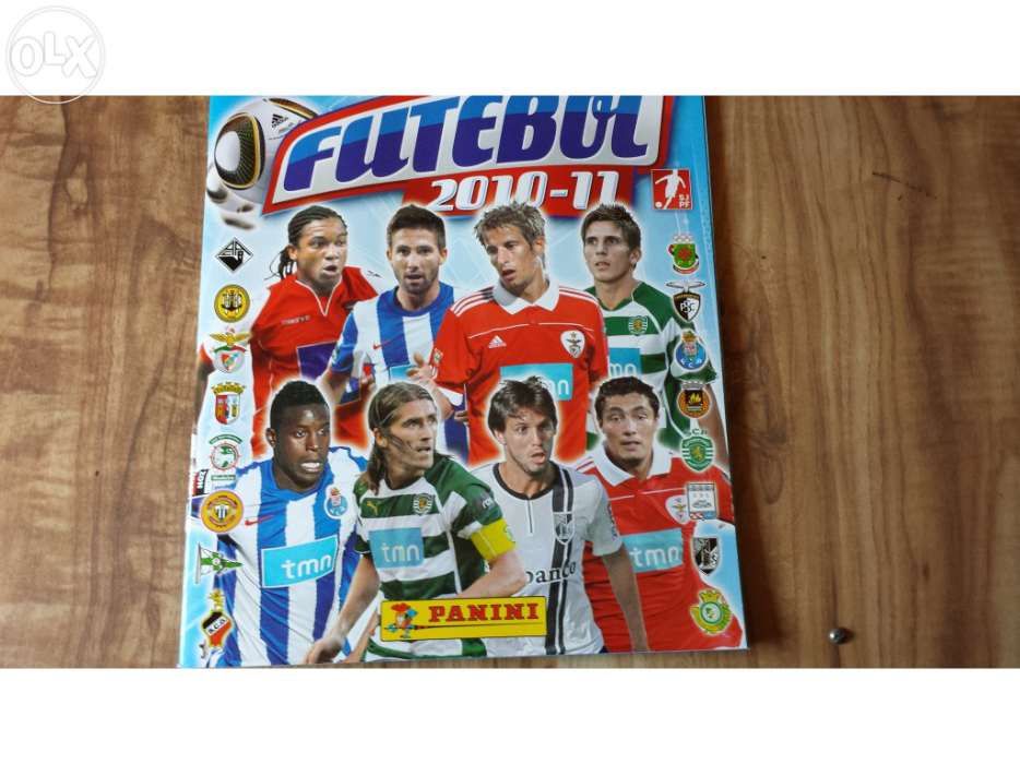 Cadernetas cromos futebol