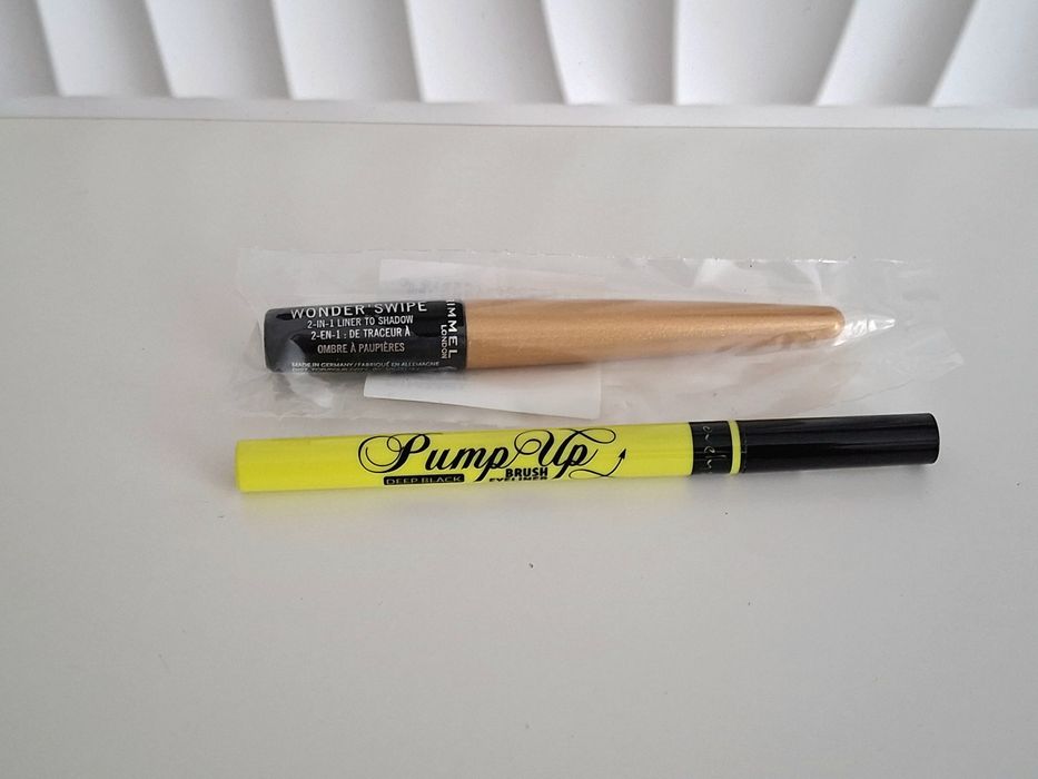 Eyeliner zestaw Rimmel wonder swipe, Lovely Pump Up, do oczu,makijaż