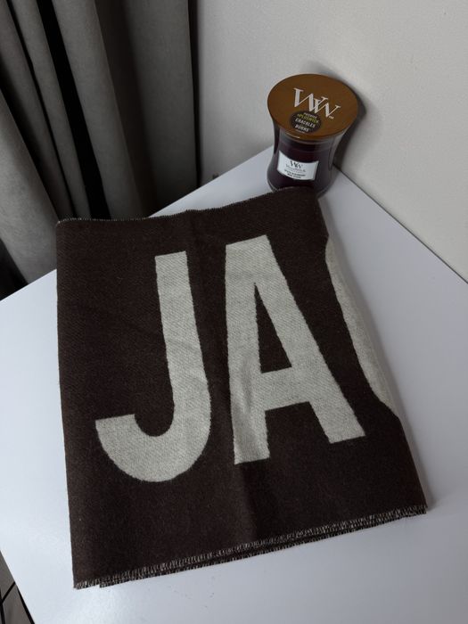 Трендовий шарф Jacquemus коричневий