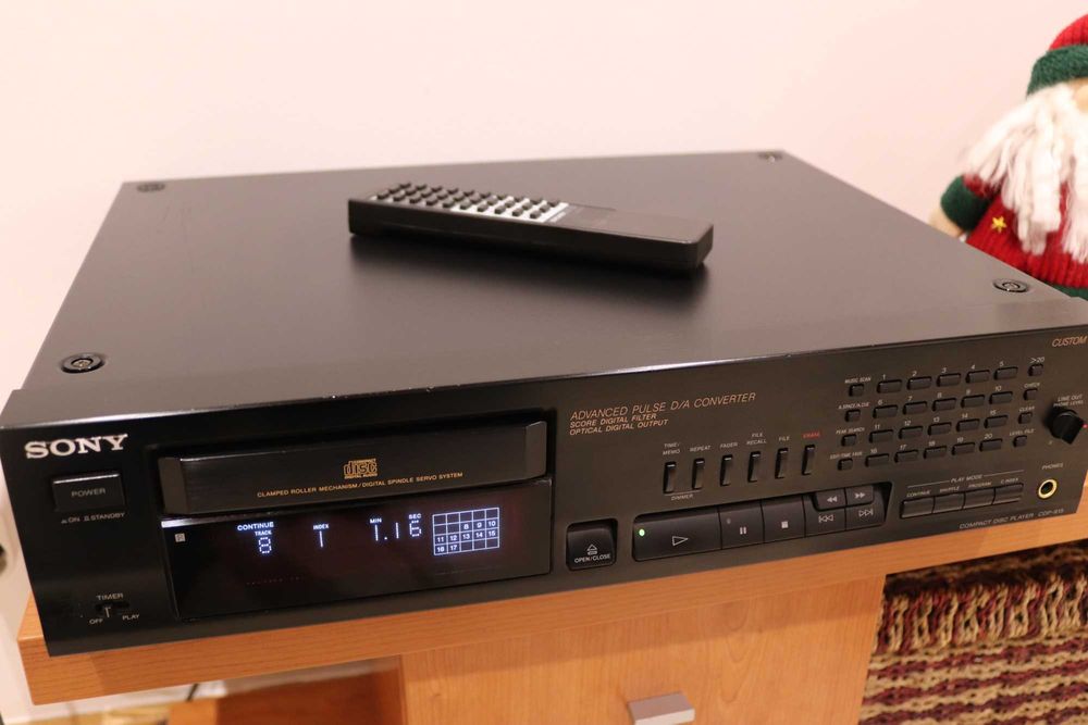 Leitor CDs Sony CDP-915 com upgrade