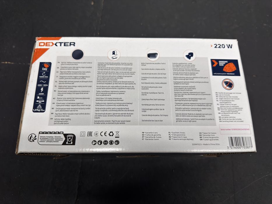 Multilixadora 220 W 152x102 mm Dexter Power V