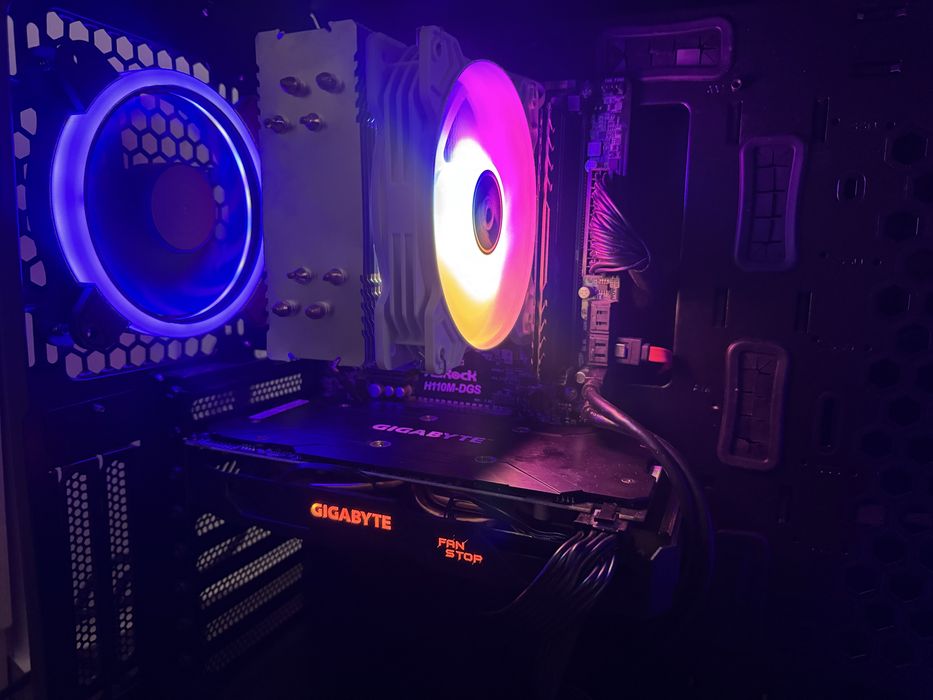 Komputer gamingowy RX580 8gb