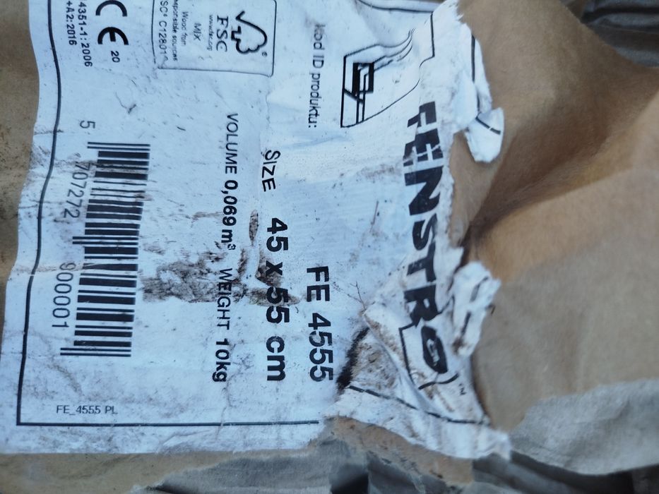 Wyłaz dachowy 45/55cm