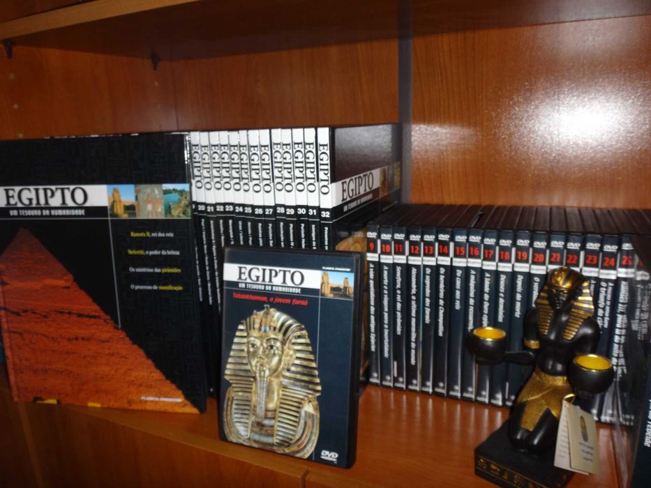 Egipto Coleção de livros e DVD