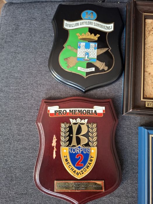 Zestaw pamiątkowch rygrafów