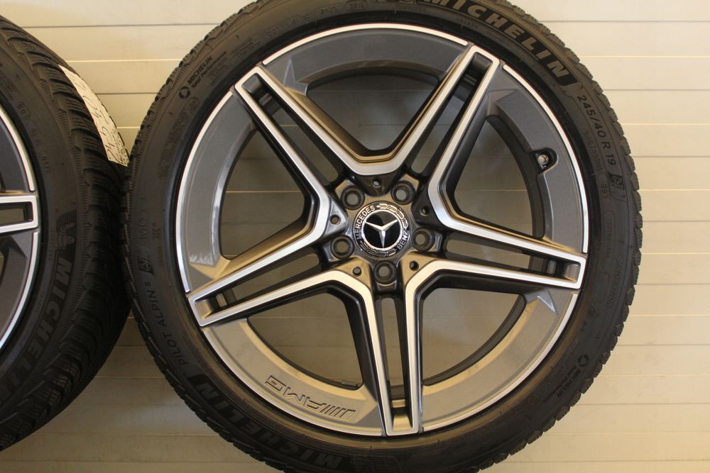 koła zimowe do mercedes cls amg oryginał 19 5x112 et28 et10 ładne m