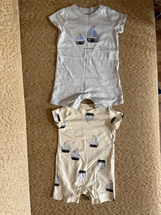 Боді,пісочники,костюми на 3-6 місяців.Нові.