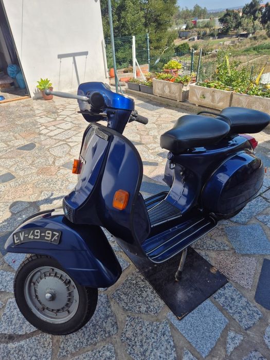 Vespa Piaggio 125 X azul - 1981