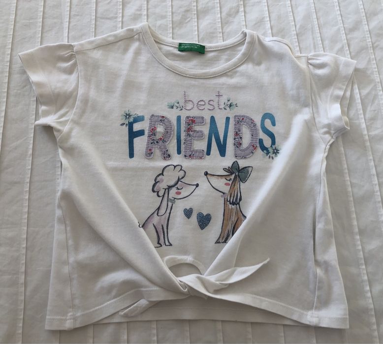 T-shirt Benetton em ótimo estado, 2 anos