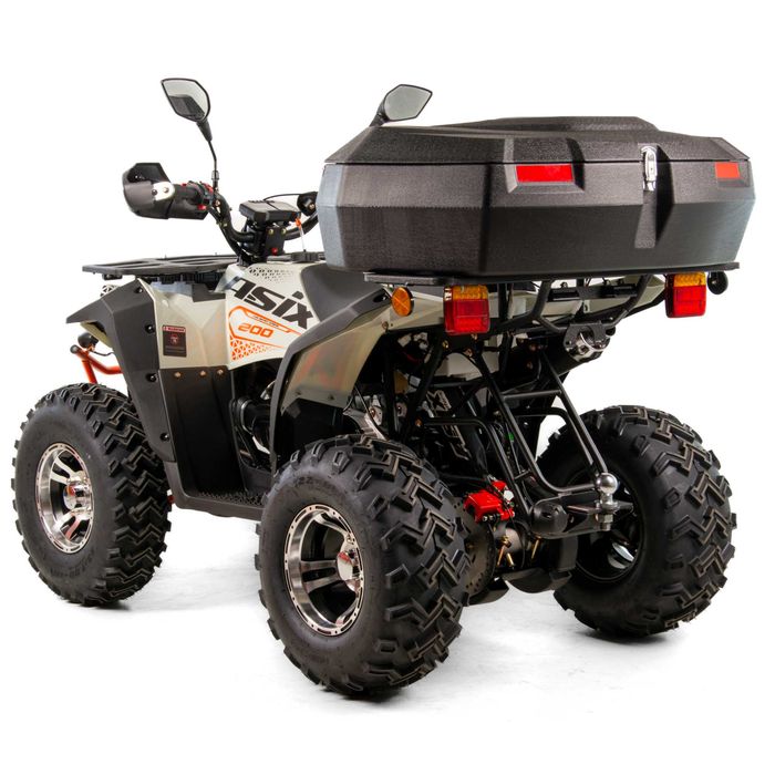 Quad atv Asix Magnum 200 z homologacją kufer raty transport najnowszy