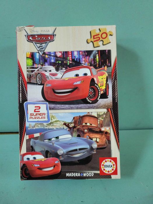 coleção de puzzles e jogos CARS