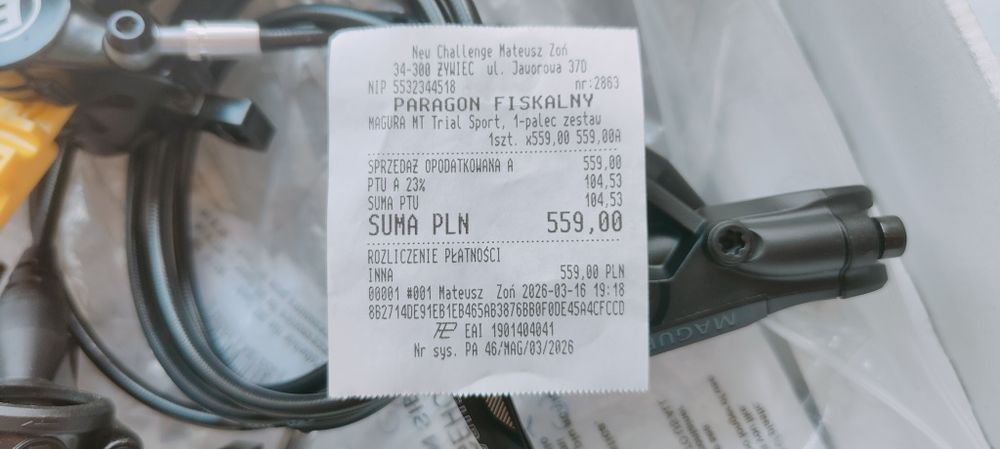 Magura MT Trail - HC1 - Komplet - A2Z - Gwarancja