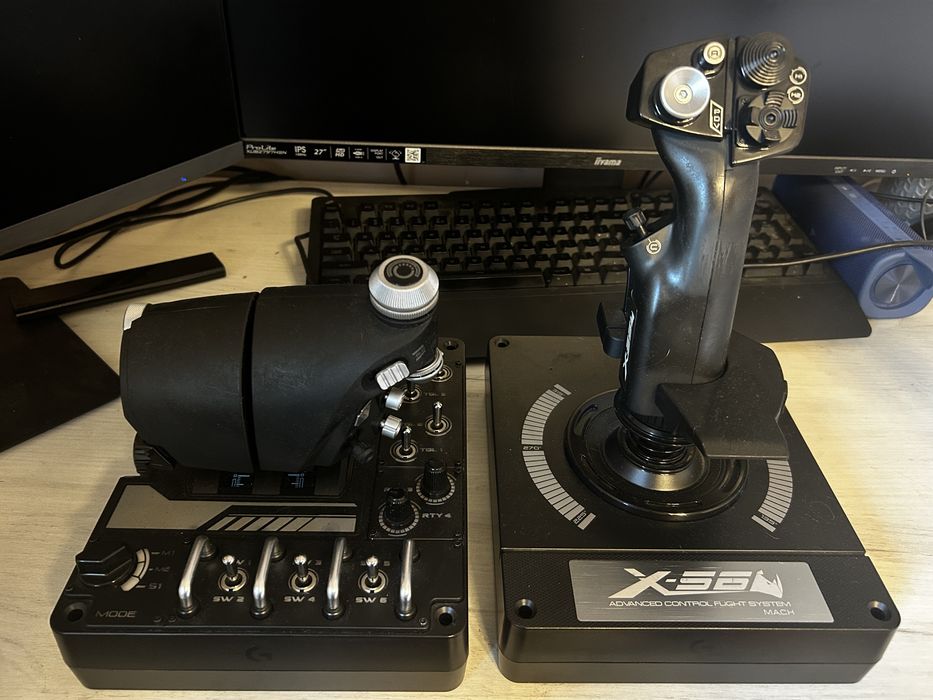 Flight stick logiteh gx56