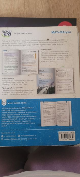 Matematyka 1 nowa era zakres podstawowy