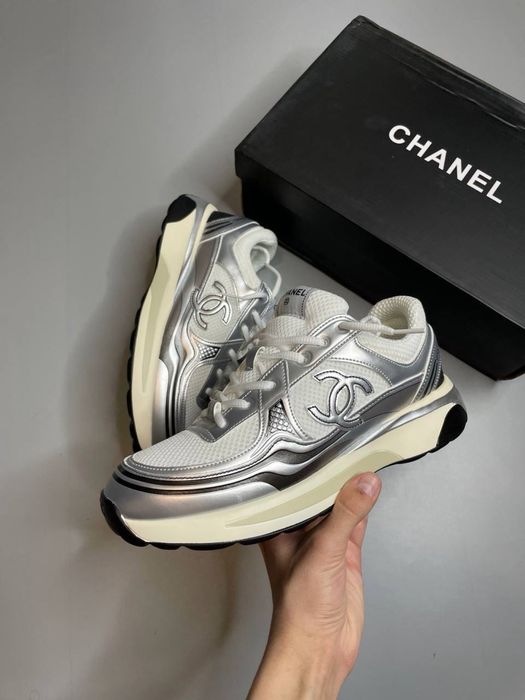 ‼️РОЗПРОДАЖ‼️Кросівки Chanel runner / Chanel кросівки / кросівки Шанель