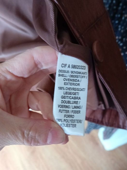 Casaco/blazer senhora 100% pele genuína