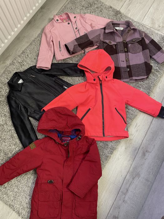 Одяг для дівчинки , курточки 80-86 см , 98-104 см