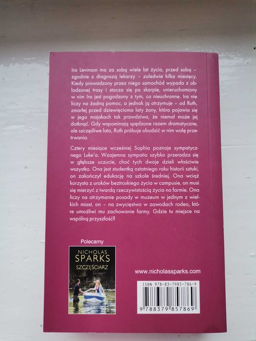 Najdłuźsza podróż - Nicholas Sparks