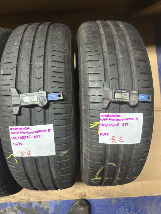 4x 185/65/15 88T CONTINENTAL CONTIPREMIUMCONTACT 5 opony letnie