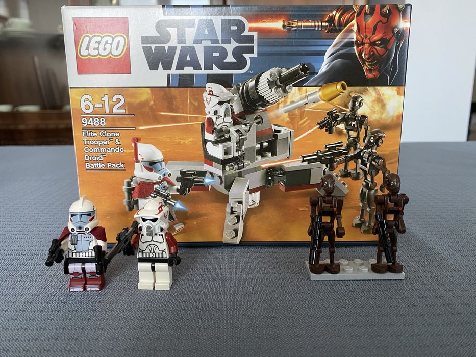 Lego STAR WARS 9488 Elite Clone Trooper & Commando Droid Battle Pack