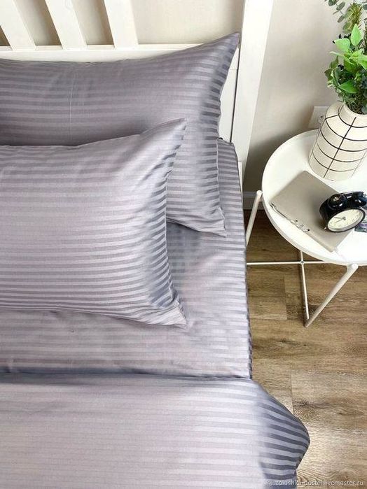 Постільна білизна страйп сатін постельное белье страйп сатин полоска