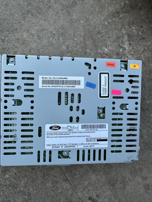 Магнітола Sync 1 Форд ескейп