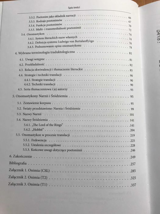 Tolkien Hobbit Unikat Onomastykon element mimetycznych konstruktów