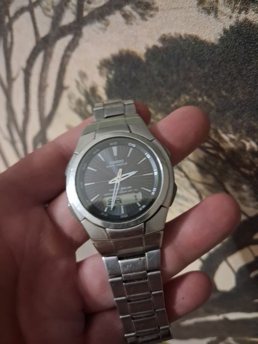 Мужские наручные часы Casio Wave Ceptor Tough Solar WVH-100J.
