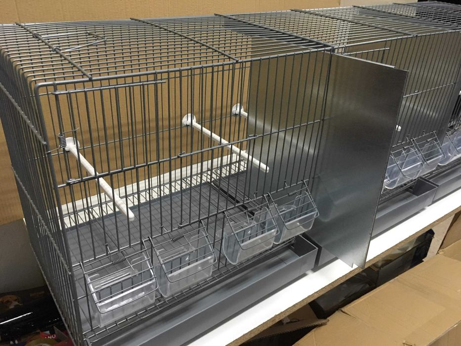 Viveiro Criação Nacional 124cm, 3 Divisórias, voadora, gaiola - NOVO