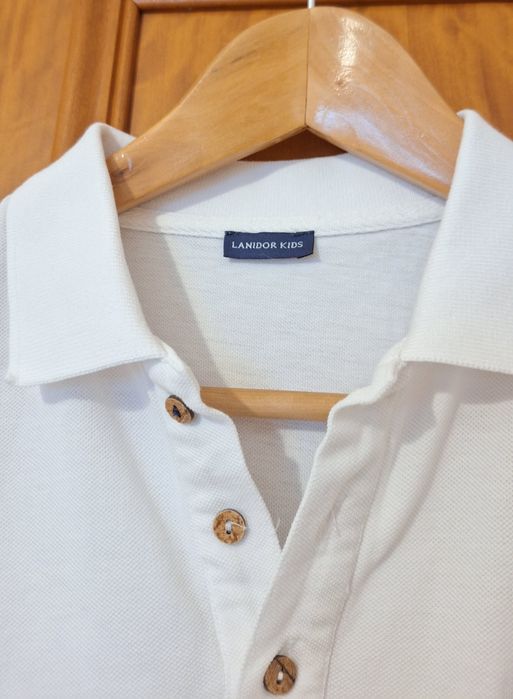 Polo branco Lanidor 12-13 anos