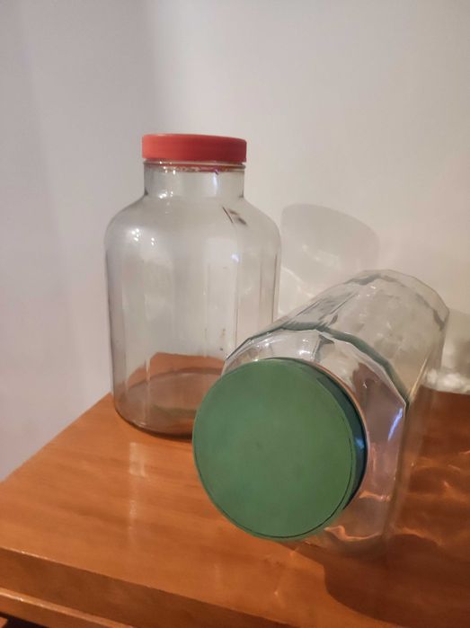 Frascos de rebuçados antigos