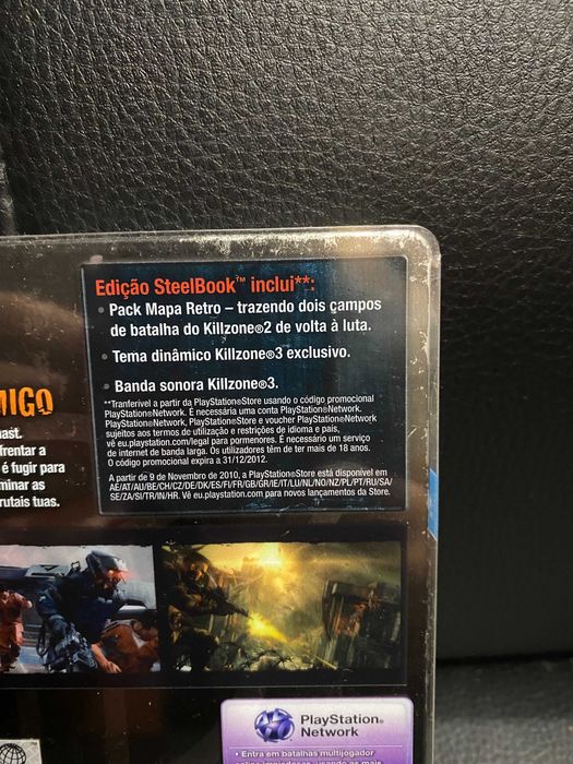 Jogo PS3 Steelbook - “Killzone 3 Edição de Colecionador”