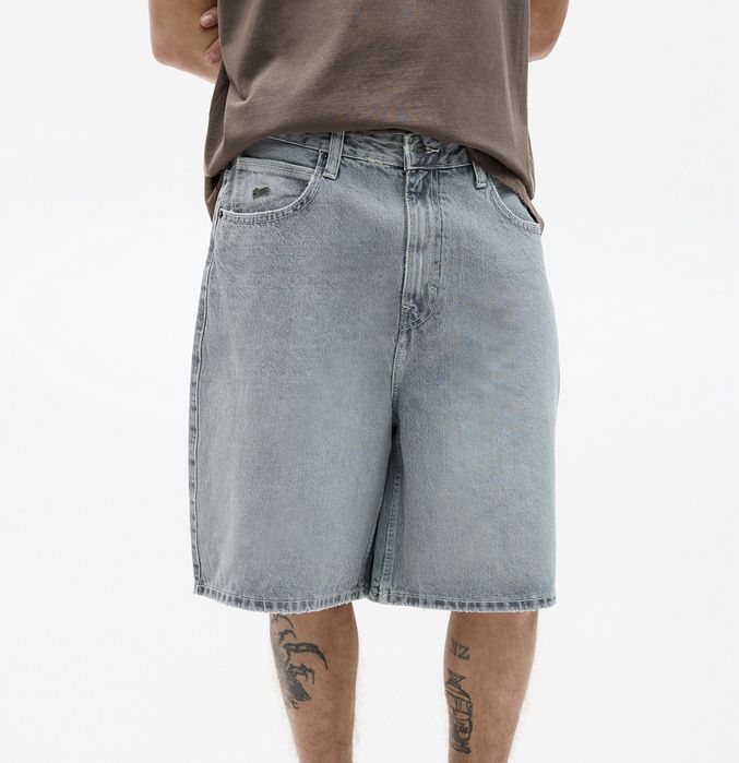 Шорти Baggy Pull&Bear Пулбір Беггі Shorts джинси скейтер супер skater