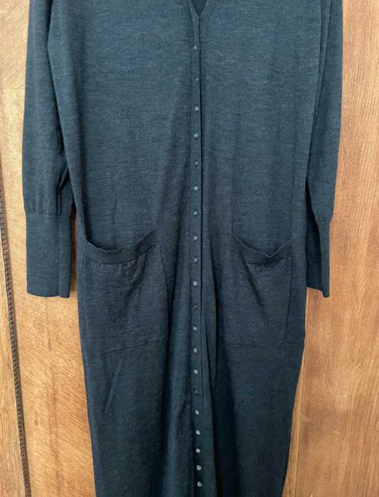 Kardigan Zara Knit 100% merino długi poszukiwany