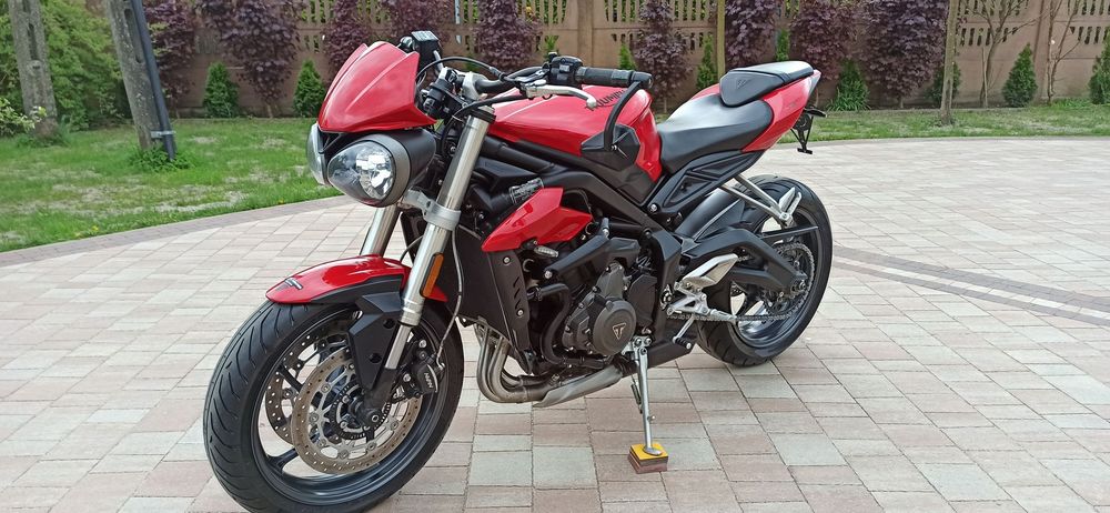 Triumph Street Triple 660 ABS TUV/ASO Pełen Serwis -ASO Triumph Mapy silnika 35Kw-A2