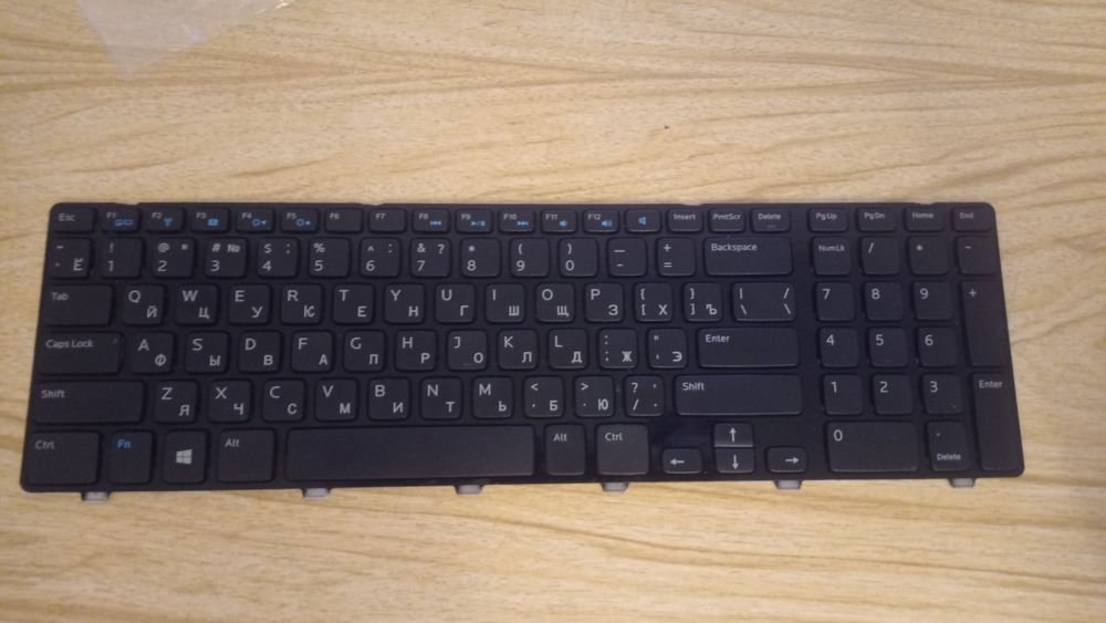 Клавіатура для ноутбука Dell Inspiron (3721, 5721, 3737, 5737) Black,