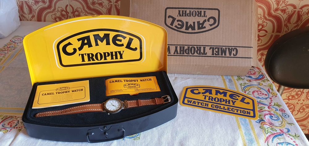Relógio vintage Camel Trophy