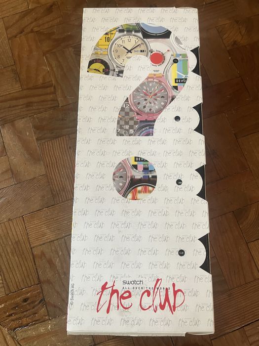 Relógio Swatch Wristory (The Club)