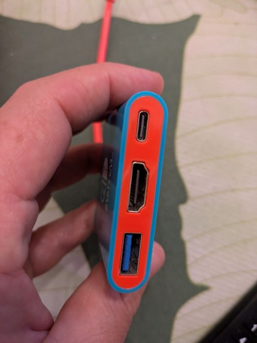 Nintendo switch dock portatil